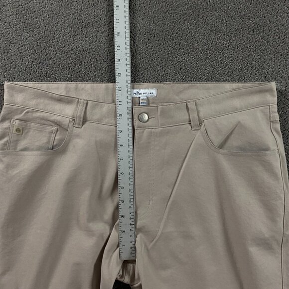 Peter Millar Crown Sport Pants Men's 38 x 32 Khaki EB66 Golf Performance NWT NEW - Picture 12 of 15